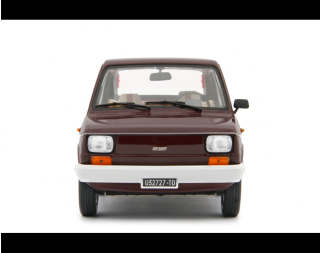Fiat 126 Personal 4 RED 1980 Rosso amaranto Laudoracing 1:18 Resinemodell (Türen, Motorhaube... nicht zu öffnen!)